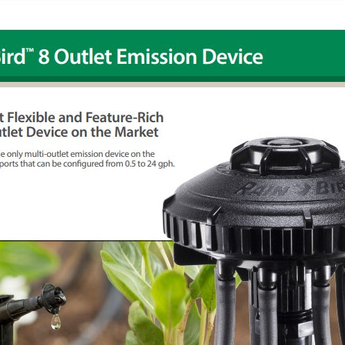 XeriBird 8 Drip Emitter: Enhance Your Irrigation System