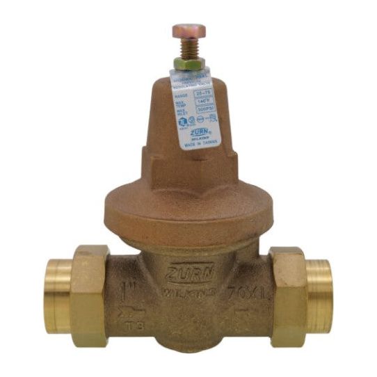 Zurn Wilkins 1-70XLDU 1" Pressure Reducing Valve w/ FNPT Double Union Connections