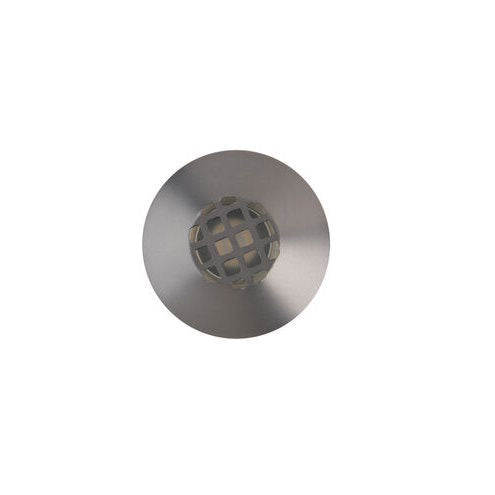 WAC Lighting WAC 1041-27BS - Rejilla empotrable LED de 1 pulgada, acero inoxidable, bronce de 2700 K