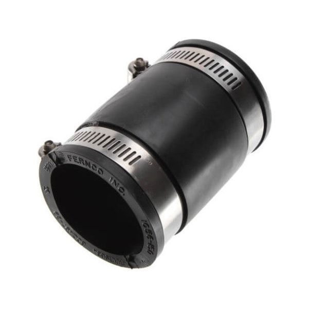 Fernco 1056-150 1-1/2" x 1-1/2" Flexible Coupling (Cast Iron or PVC to Cast Iron or PVC)