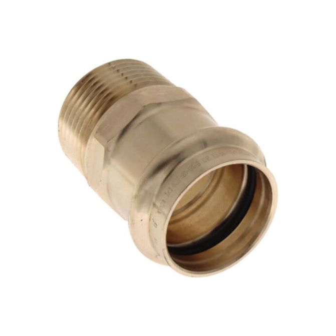 Viega 79245 1" ProPress x Male Bronze Adapter (Lead Free)