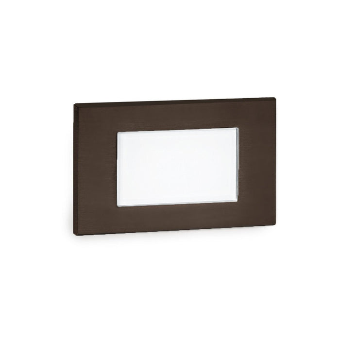 WAC Lighting - 4071-AMBZ - 9-15V Step And Wall Light - Rectangle AMBER Bronze