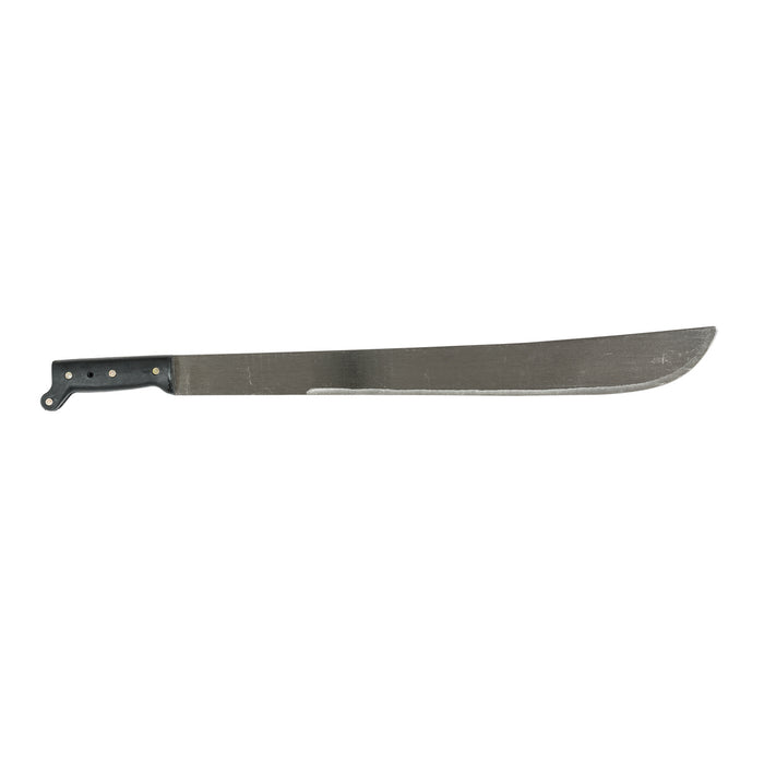 Seymour Midwest 41722 22" Machete, Cutlery Steel Blade, Black Poly Handle