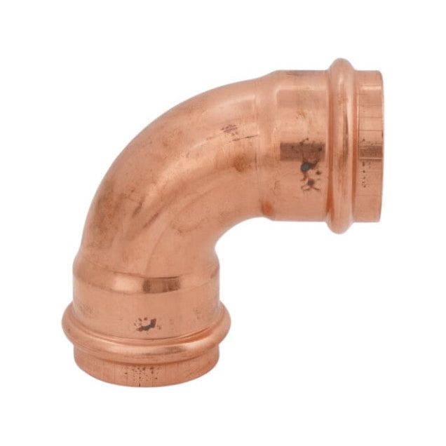 Viega 77032 1-1/4" ProPress Copper 90 Elbow (PxP)