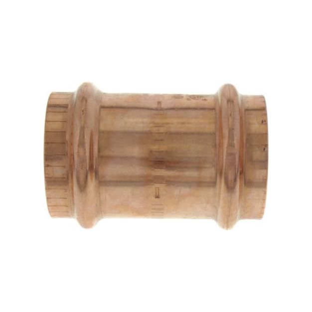 Viega 78067 1-1/2" ProPress Copper Coupling w/ Stop