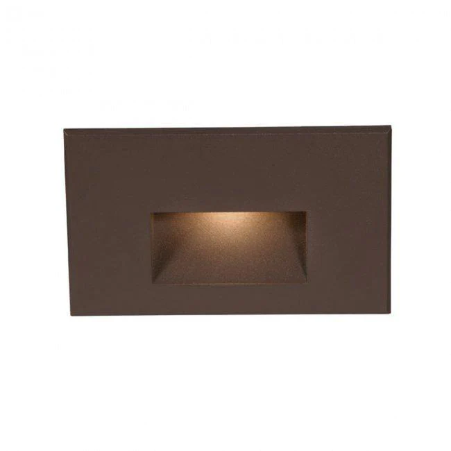 WAC WL-LED100F  Step And Wall Light Amber 277V Bronze on Aluminum WL-LED100F-AM-BZ
