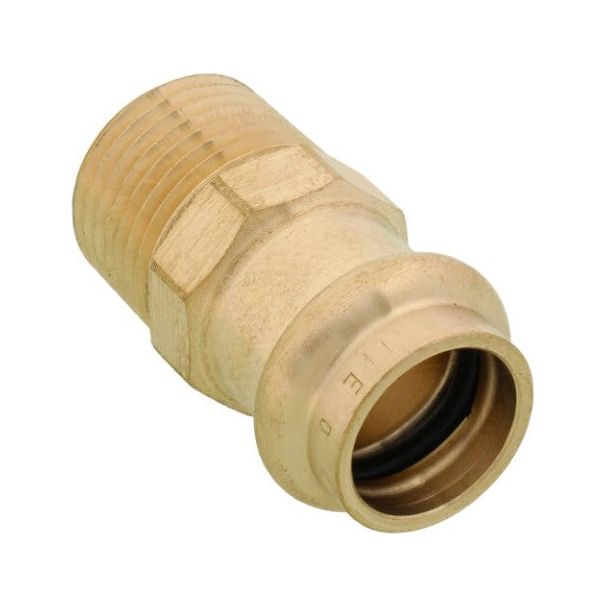 Viega 79215 1/2" ProPress x Male Bronze Adapter (Lead Free)