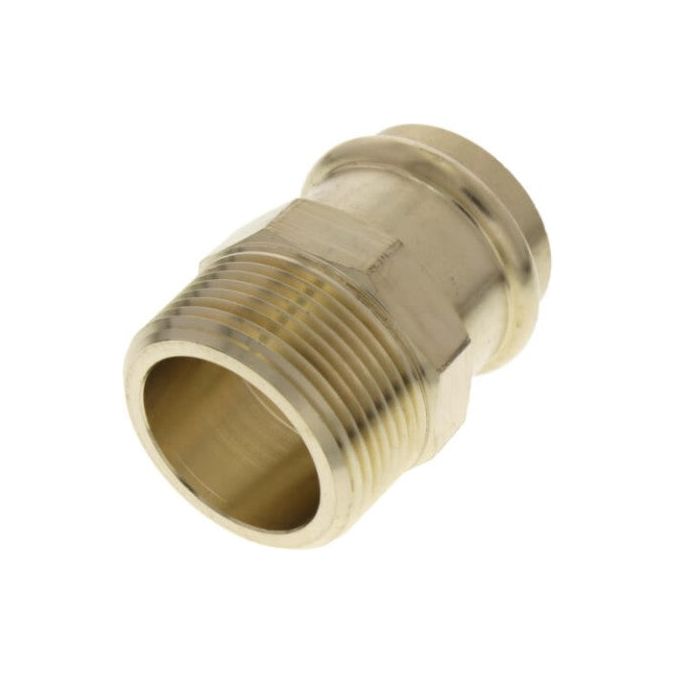 Viega 79260 1-1/4" ProPress x Male Bronze Adapter (Lead Free)