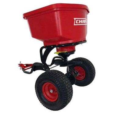 Chapin 8620B: 150-pound Poly Hopper Auto-stop Tow Behind Spreader