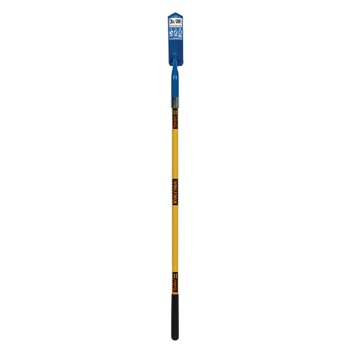 Seymour Midwest 89273 Trenching Shovel, 3" Blade, 54" Yellow Fiberglass Handle