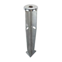 Brilliance IMPALER Stainless Steel Ground Spike for Ground Mounted Fixtures-12.5"