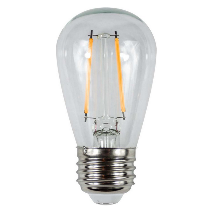 Brilliance LED - S14-FIL-EDGE-1-2700-12 Brilliance LED S14-EDGE-Filamento, 1 Watt, 2700K, 12VAC 