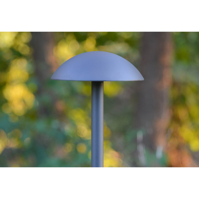 Lumien A5A3-4W  Bronze Aluminum Path Light, Rounded Hat, 4 Watts