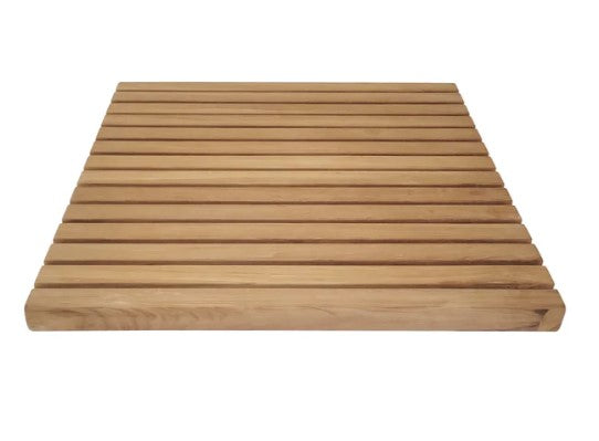 ARB - Teak Patio Deck Tiles Square 20" (50 cm) Pack of 4