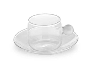 Zafferano Bilia Espresso Cup & Saucer - White