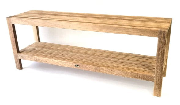 ARB - Teak Shower Bench Fiji 47" (120 cm) with Shelf