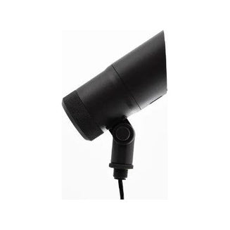 Lumien Black Aluminum Spot Light, 8 Watts, Standard Dimming, 10-15V, 640 Lumens, 3000K, w/  40 Degree Beam Spread Lens & Hex Louver