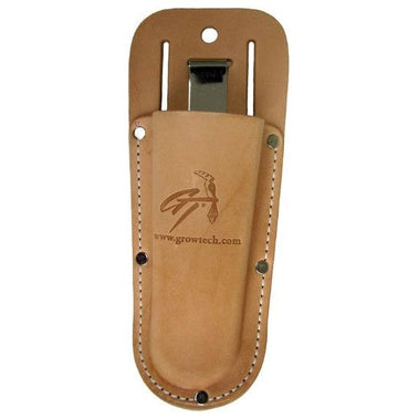 Growtech 8" Hand Pruner Leather Pouch with Clip ACC-SHKS4C
