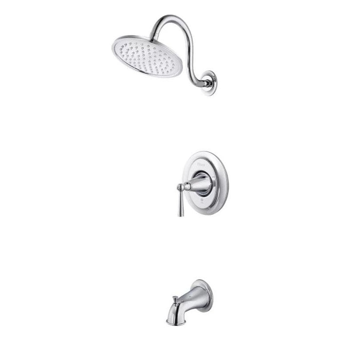 Pfister G89-8GLC Saxton 1-Handle Tub & Shower Trim Kit Polished Chrome (Discontinued)