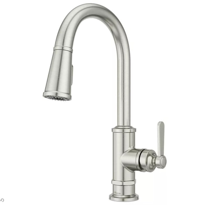 Pfister GT529-TDS Port Haven 1-Handle Pull-Down Kitchen Faucet Stainless Steel