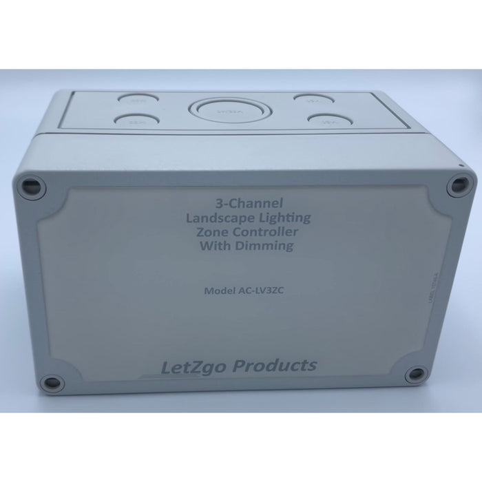 LetZgo Products - AC-LV3ZC - Landscape Lighting Zone Controller