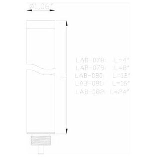 Lumien Accessory, Nano, 12" Quick Connect Riser