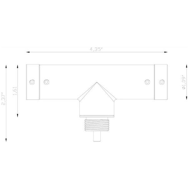 Lumien Accessory, Small, Quick Connect T-Mount