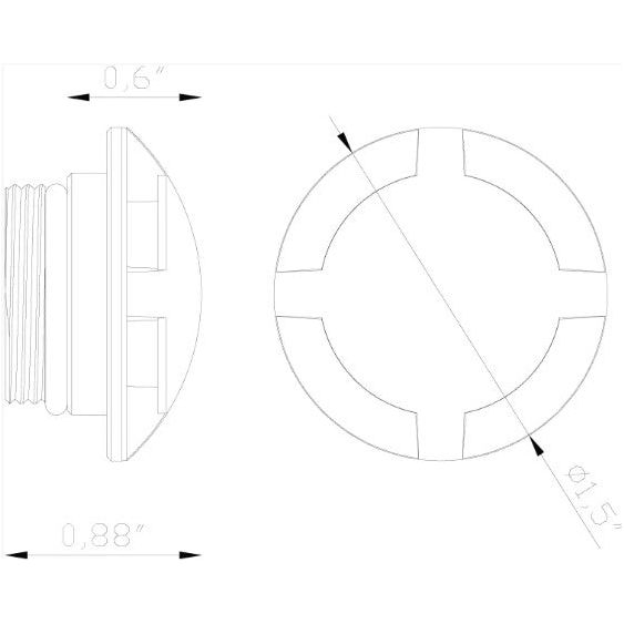 Lumien Nano Light, Recessed, Circular, 360 Accessory