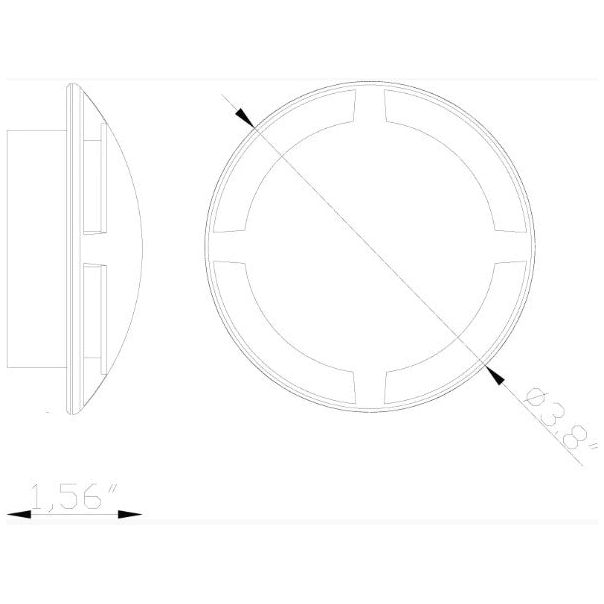 Lumien Macro Light, Recessed, Circular, 360 Accessory