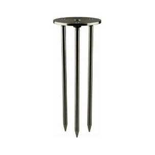 Lumien Accessory, Stainless Steel Trident Stake, 12"