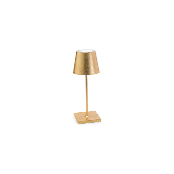 Zafferano Poldina Pro Mini Table Lamp LD0320BFO Gold leaf
