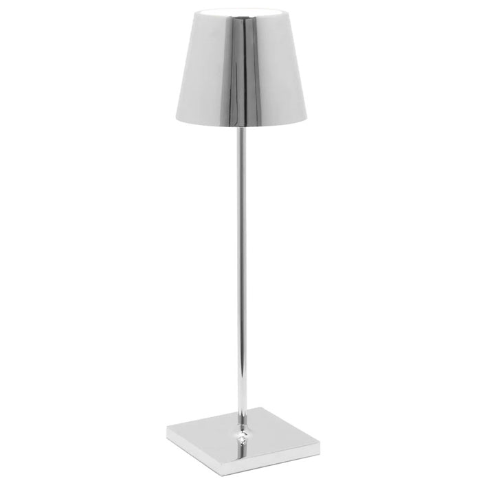 Zafferano Poldina  Table Lamp LD0340C4 Glossy Chrome