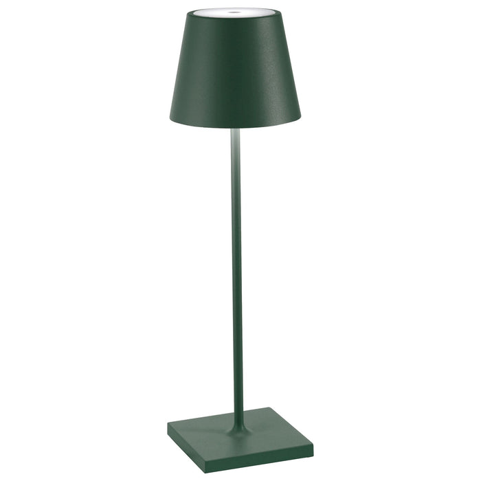 Zafferano Poldina Pro Table Lamp LD0340M4 Dark Green