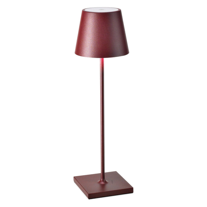 Zafferano Poldina Pro Table Lamp LD0340X4 Bordeaux
