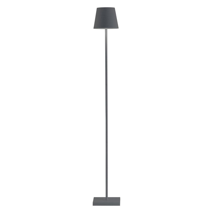 Zafferano Poldina L Floor Lamp LD0390N4 Dark Grey