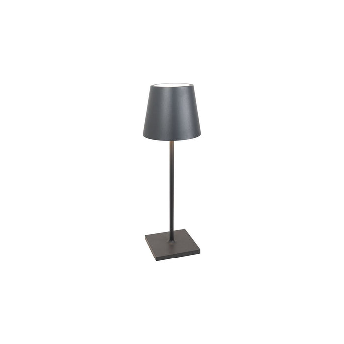 Zafferano Poldina L Desk Lamp LD0395N4 Dark Grey