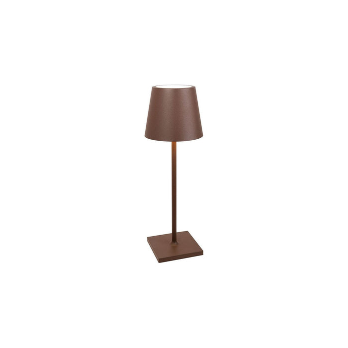 Zafferano Poldina L Desk Lamp LD0395R4 Rust