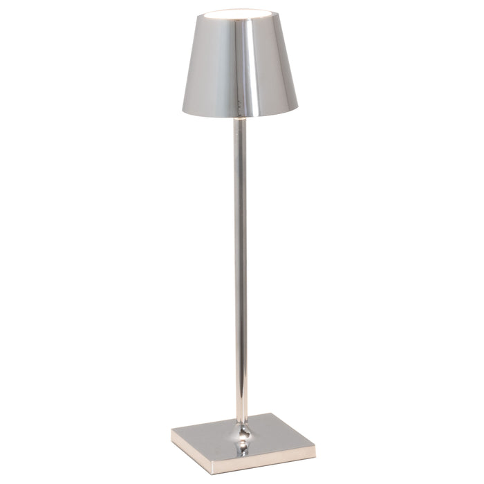 Zafferano Poldina Micro Table Lamp LD0490C3 Chrome