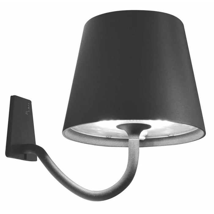 Zafferano Poldina Wall Magnetic Lamp LD0688N4  Dark grey