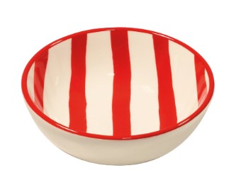 Zafferano Lido Bowl - Red