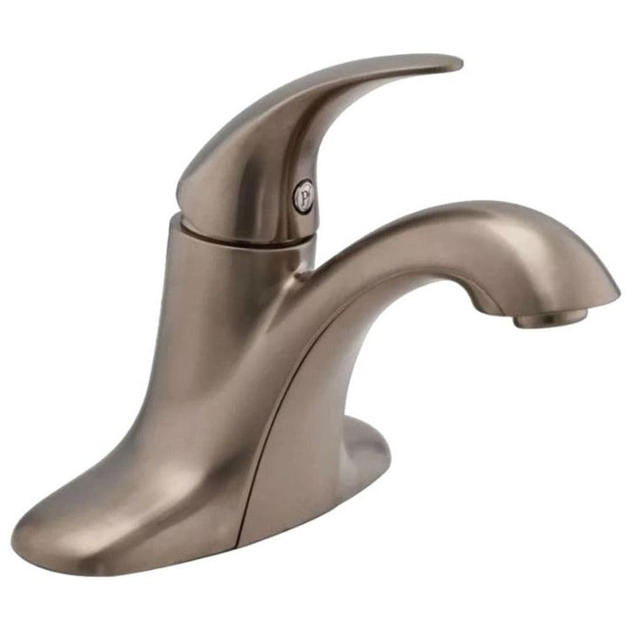 Pfister LJ142-SROK Serrano 1-Handle 4" Centerset Bathroom Faucet Brushed Nickel