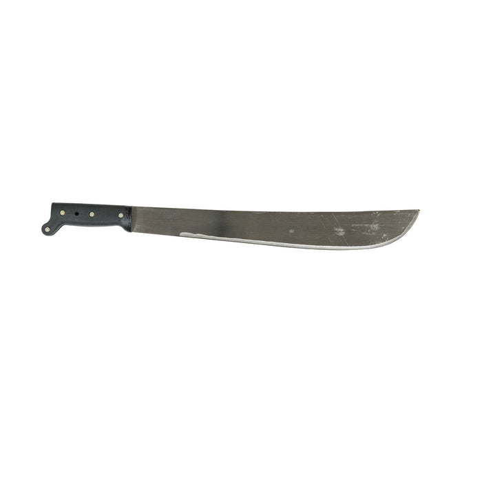 Seymour Midwest 41718 18" Machete, Cutlery Steel Blade, Black Poly Handl