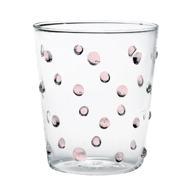 Zafferano Party Tumbler - Pink Dots