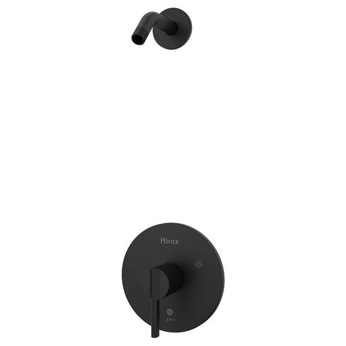 Pfister R89-7BIB  Brislin Trim Less Showerhead Matte Black