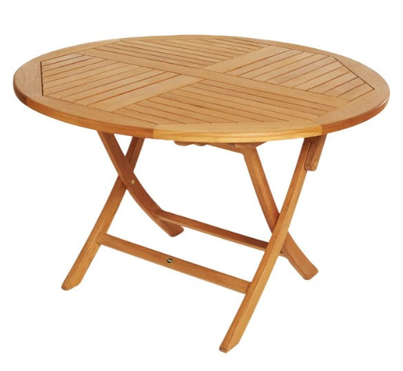 ARB - Teak Folding Classic Dining Table - Round 40" (100 cm)