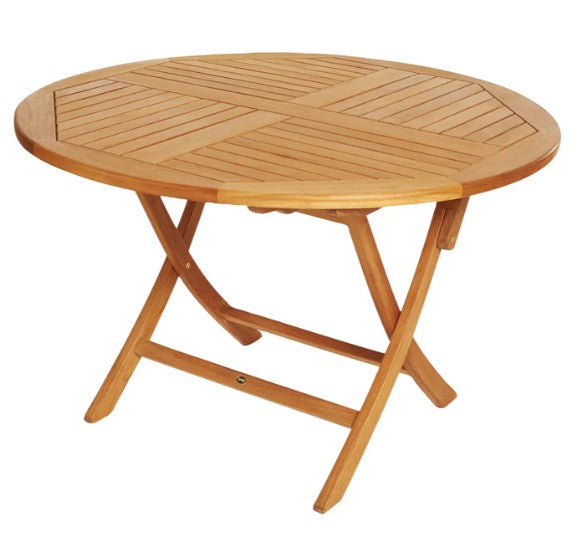 ARB - Teak Folding Classic Dining Table - Round 48" (120 cm)