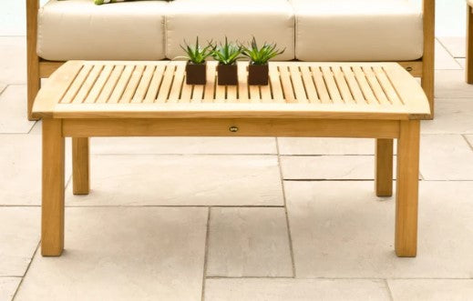 ARB - Teak Coffee Table Colorado - Rectangular 50 x 24" (125 x 60 cm)