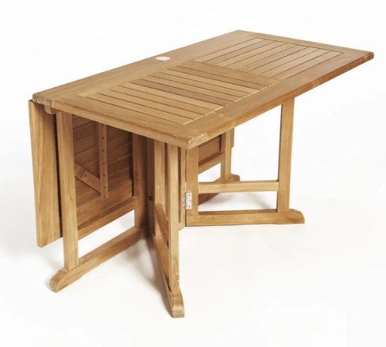 ARB - Teak Folding Butterfly Table - Square 48" (120 cm)