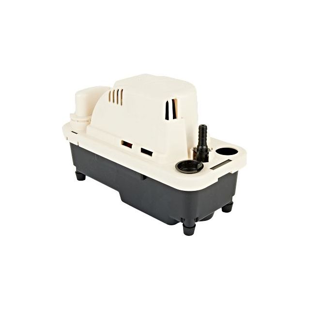 Little Giant 554651 VCMA-20ULST-PRO Condensate Removal Pump, 1/30 hp, 230 V, 6' cord, with Safety Switchand 3/8" ID x 20' tubing and 3/8" Check Valve