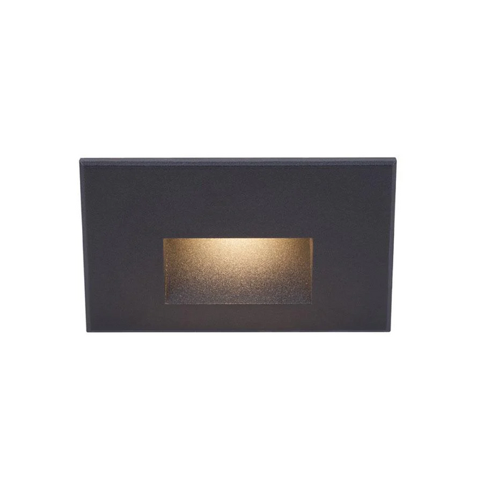 WAC Lighting - WL-LED100F-RD-BK - Step And Wall Light Red 277V Black on Aluminum